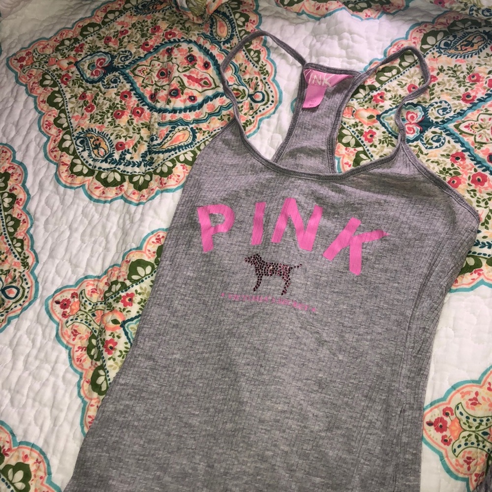 VS pink tank top